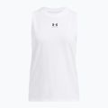 Γυναικείο φανελάκι προπόνησης Under Armour Rival Muscle Tank white/black 3