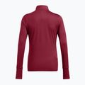 Under Armour Launch Pro Half Zip καρδινάλιο/ανακλαστικό γυναικείο μακρυμάνικο τρέξιμο 2