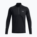 Under Armour Launch Elite CW Half Zip μαύρο/ανακλαστικό ανδρικό φούτερ για τρέξιμο 3