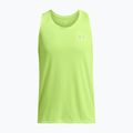 Under Armour Launch Singlet morph πράσινο/ανακλαστικό ανδρικό running tank top 3