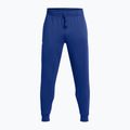 Under Armour ανδρικό παντελόνι Rival Fleece Joggers τεχνικό μπλε/λευκό παντελόνι 5