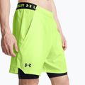 Under Armour ανδρικό προπονητικό σορτς Vanish Woven 2in1 Sts morph green / blavk / black 4