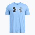 Ανδρικό μπλουζάκι Under Armour Big Logo Fill steel horizon blue/black