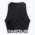 Under Armour Heat Gear Rib Tank μαύρο/μαύρο/λευκό γυναικείο μπλουζάκι προπόνησης 2