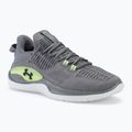 Under Armour Dynamic IntelliKnit ανδρικά παπούτσια προπόνησης τιτάνιο γκρι/morph πράσινο/μεσονύκτιο ναυτικό