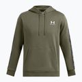 Ανδρικό φούτερ Under Armour Icon Fleece HD marine green/white 5