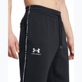 Ανδρικό παντελόνι Under Armour Icon Fleece Jgr μαύρο/λευκό 4