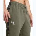 Ανδρικό παντελόνι Under Armour Icon Fleece Jgr marine green/white 4