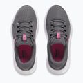 Under Armour Charged Surge 4 castlerock/anthracite/aero pink γυναικεία παπούτσια για τρέξιμο 3