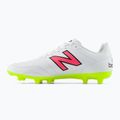 Ανδρικά παπούτσια ποδοσφαίρου New Balance 442's Academy V2 FG white/lime 10