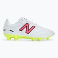 Ανδρικά παπούτσια ποδοσφαίρου New Balance 442's Academy V2 FG white/lime 2