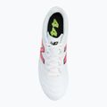 Ανδρικά παπούτσια ποδοσφαίρου New Balance 442's Academy V2 FG white/lime 5