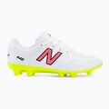 Παιδικά παπούτσια ποδοσφαίρου New Balance 442's Academy V2 FG white/green 2