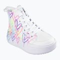 Παιδικά παπούτσια SKECHERS Hyperlift Love Daze white/multicolor 8