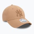 Γυναικείο καπέλο μπέιζμπολ New Era Wmns Le 940 Nyy med beige