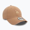 Καπέλο μπέιζμπολ New Era Washed 940 La Dodgers med beige