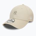 Καπέλο μπέιζμπολ New Era Metallic Pin 940 Nyy light beige 2