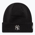 Χειμερινός σκούφος New Era Metallic Beanie Nyy black