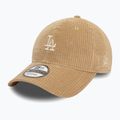 Καπέλο μπέιζμπολ New Era Cord 920 La Dodgers med beige 2