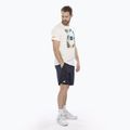 Babolat ανδρικό t-shirt Exercise Message 1000 λευκό/λευκό 4