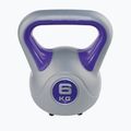 Kettlebell Sveltus Fit 6 kg γκρι/βιολετί