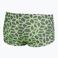 Ανδρικά arena Carbonics Low Waist Short γκρι-πράσινα μποξεράκια για κολύμπι 000053 5