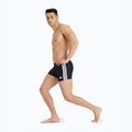 Arena Icons Swim Short Solid μαύρο/λευκό μποξεράκι για κολύμπι 5