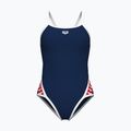 Γυναικείο ολόσωμο μαγιό arena Icons Super Fly Back Solid navy / white / red multi