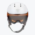 Γυναικείο κράνος σκι Rossignol Fit Visor Impacts white/orange/silver 2