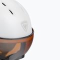 Γυναικείο κράνος σκι Rossignol Fit Visor Impacts white/orange/silver 6