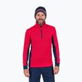 Ανδρικό Rossignol Cieloalto Fleece Half zip αθλητικό φούτερ κόκκινο