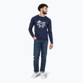 Ανδρικό πουλόβερ Rossignol Jacquard Crew Neck dark navy 2