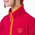 Παιδικό φούτερ Rossignol Jr Strawpile Fleece Fz ruby red 4