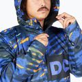 Ανδρικό μπουφάν snowboard DC Propaganda angled tie dye royal blue 7