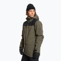 Quiksilver Fairbanks ανδρικό μπουφάν snowboard πράσινο EQYTJ03388 2