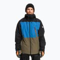 Quiksilver Sycamore ανδρικό μπουφάν snowboard μαύρο-μπλε EQYTJ03335 5