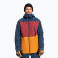 Quiksilver Sycamore ανδρικό μπουφάν snowboard μπλε και κόκκινο EQYTJ03335