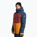 Quiksilver Sycamore ανδρικό μπουφάν snowboard μπλε και κόκκινο EQYTJ03335 2