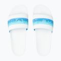 Ανδρικές σαγιονάρες Quiksilver Rivi Wordmark Slide white/blue/blue 12