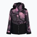 Παιδικό μπουφάν snowboard ROXY Silverwinter Girl true black pansy pansy pansy 3