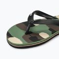 Ανδρικές σαγιονάρες Quiksilver Molokai Art II black/brown/green 7