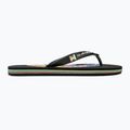 Ανδρικές σαγιονάρες Quiksilver Molokai Art II black/black/orange 2