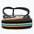 Ανδρικές σαγιονάρες Quiksilver Molokai Art II black/black/orange 6