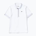 Lacoste γυναικείο μπλουζάκι πόλο τένις λευκό PF5179