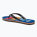 Ανδρικές σαγιονάρες Quiksilver Molokai Stripe black/red/blue 3