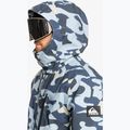 Ανδρικό μπουφάν Quiksilver Mission Printed Block puzzle camo ice flow snowboard jacket 5