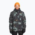 Ανδρικό μπουφάν snowboard Quiksilver Mission Printed puzzle camo sea spray