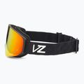 VonZipper Encore μαύρα σατέν / wildlife fire χρώμιο γυαλιά snowboard 4