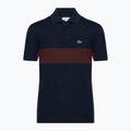 Lacoste παιδικό πουκάμισο πόλο PJ2479 navy blue-expresso