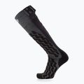 Therm-ic Powersocks Heat Fusion Uni γκρι / μαύρες θερμαινόμενες κάλτσες 2